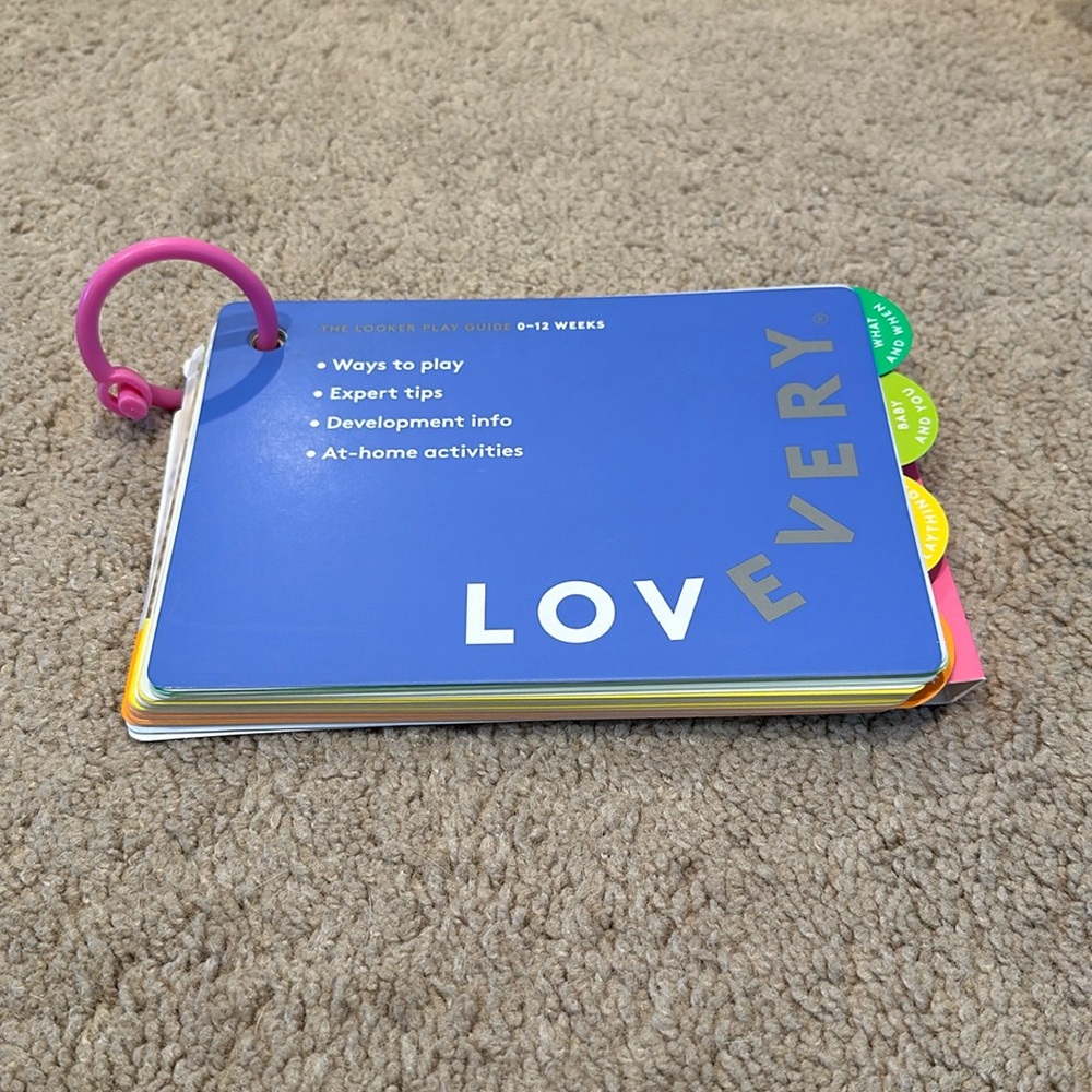 LOVEVERY The LOOKER Playguide Book from The Looker Playkit